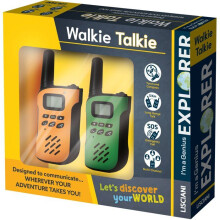ICH BIN EIN GENIE EXPLORER Talkie-Walkie - Kit Kommunikation - LISCIANIGIOCHI - Reichweite 4 km & Inklusive Zubehör - Ab 7 Jahren