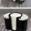 Multipurpose Cosmetic Cotton Pad Storage Box Desktop-Black 7