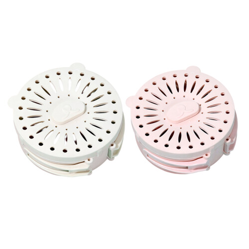 Drain Basket Fruit Vegetable Drainer Container with-White 1
