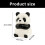 Panda Inspires Tissue Dispenser ABS Paper Storage Box for-White 3