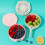 Drain Basket Fruit Vegetable Drainer Container with-White 5