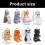 Hars kattenvormige muurbeugels Tissue Dispenser Badkamer-G 2