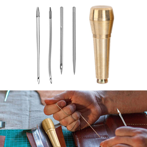 Leatherworking Tool Leather Sewing Tool Hook Needle-   A 1