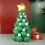 Kit de arco de corona de globos navideños rojo verde dorado blanco197 4
