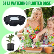 Base per Vaso Autoirrigante con 1 Sacco per La Coltivazione di Piante, Vasi Autoirriganti per Piante da Interno, Irrigazione Automatica per Piante da