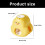 Kids Toothpaste Dispenser Duck Shape Wall Mounted Bathroom 3