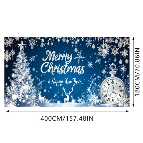 Kerstbanner voor garagedeurdecoratie (1 stuk) 1
