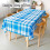 Picnic Table Cover Rectangular 54108 Inch Checkered 2