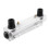Black Adjustable Knob 0.1-1 GPM Panel Type Water Flow Meter LZM-15 7
