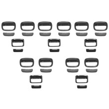 30x Poignée de Porte Coque Extérieur Poignée de Porte Décoration Couverture ABS Fibre de Carbone Grain pour -Jimny 2019 2020 2021 JB64 JB74