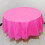 Leott Plastic Round Tablecloth 84 Inch 12 Pack Pink 2