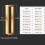 Heavy Duty Stainless Steel Glass Door Handle 30cm Double Side Modern Push Pull Barn Door Handle 2