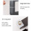 Heavy Duty Stainless Steel Glass Door Handle 30cm Double Side Modern Push Pull Barn Door Handle 4
