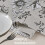 Decorationative Art Tablecloth Sturdy-Ink and Paint Peony 5