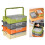 Portable Tool Box Organizer Hardware Storage Box Portable-Grey 3