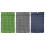 Identity Inflating Double Camping Slumbering Pad-blue 2