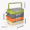 Portable Tool Box Organizer Hardware Storage Box Portable-Grey 4
