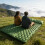 Identity Inflating Double Camping Slumbering Pad-blue 7