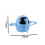 Creative Gift Robot Educational Toy Set with Themed-Blue 4