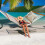 Perne decorative de exterior cu interior, 45x45 cm, model tropical 3