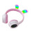 Auriculares Bluetooth con luz LED y subwoofer 2