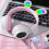 Auriculares Bluetooth con luz LED y subwoofer 5