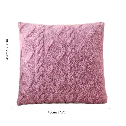 Cuscino decorativo geometrico viola 45x45 cm 2