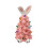 Pink Bunny LED Desktop Tree Ceramic Easter Decor 2