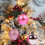 Pink Christmas Baubles Pendants Shatterproof Plastic Set 5
