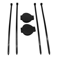 Manchon de Protection Anti-Perte pour HUAWEITag éTui de Selle de VéLo Localisateur de Fixation de Support de Montage de VéLo, Style de Sangles