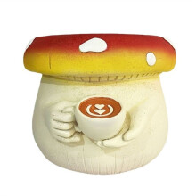 Simpatica Fioriera per Funghi Pancia, Vasi Colorati Unici per Piante Grasse con Drenaggio, Vasi da Fiori Arcobaleno con Corpo Piccolo per Piante A