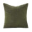 Funda de almohada de patchwork de pana, moderna, color liso, 18x18 2