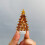 Brown Glass Mini Christmas Tree Ornament 6 cm 5