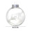 Clear Fillable Christmas Baubles – 3 Sizes Plastic 3