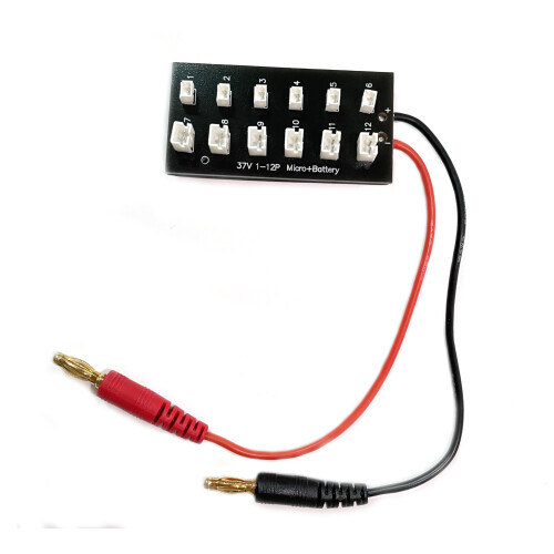 Parallel Charging Board 1S Lipo Battery Fast MultiBattery Adapter with JSTPH 2.0 Ports for RC Drones 1