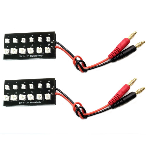 Parallel Charging Board 1S Lipo Battery Fast MultiBattery Adapter with JSTPH 2.0 Ports for RC Drones 2