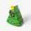 Julgransgodislåda grön DIY-bakförpackning 2