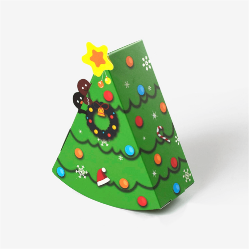 Julgransgodislåda grön DIY-bakförpackning 1