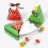 Julgransgodislåda grön DIY-bakförpackning 4