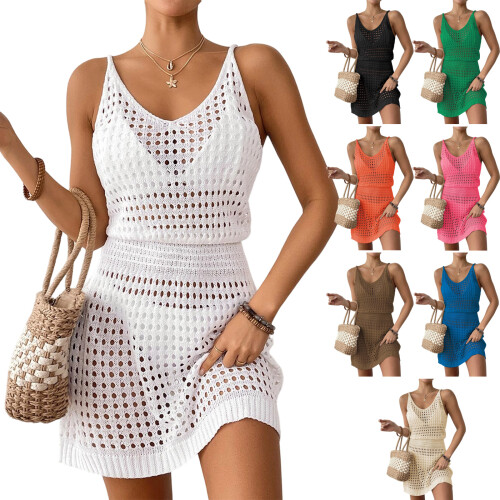 Tankini en polyester à séchage rapide couvrant-abricot S 2