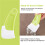 Household Cleaning Spatula Grease Heat-Resistant Cleaning Flexible Thickened Scraper Pan Scraper Tool Green 4