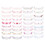 6Pcs Realistic Freckle Face Stickers Flash Glitters Starry-5 2
