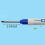 Long  Markers Bathroom Woodworking Decoration Multi-Purpose Deep Hole  Pens Red 4