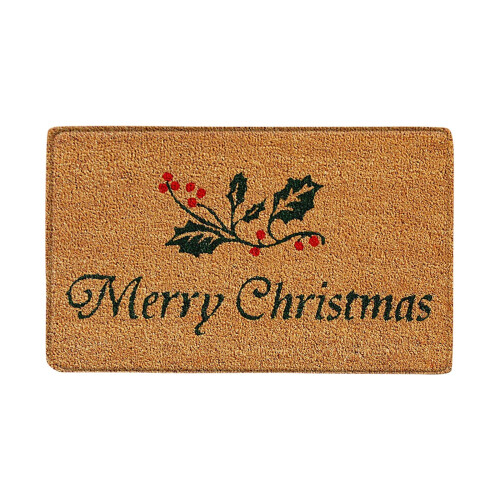 Kerstdeurmat voor binnen en buiten, antislip 1