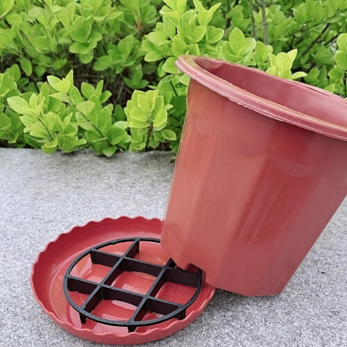 5pcs Plant Pot Height-increasing Pad - Plastic Flowerpot Feet for Drainage and Ventilation 2
