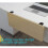Clamp On Keyboard Tray Solid Wood Foldable Under Desk Drawer with Dual Mouse Platforms Oak Finish 4