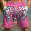 Men Board Shorts 3D Print Elastic Waist Quick Dry-L KR 5