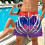 Men Board Shorts 3D Print Elastic Waist Quick Dry-L KR 7