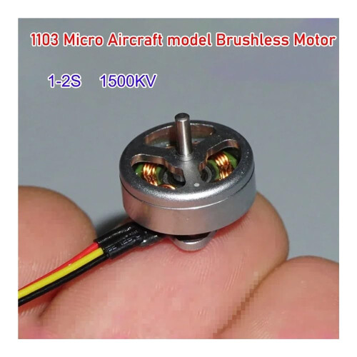 1103 15000KV Brushless Motor  Speed for FPV Drone 12S Micro FPV Quadcopter Tiny Whoop 1