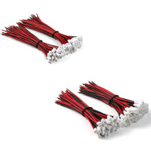 2 Pin Connector Kit PH2.0 and 1.25 Pitch 10cm Wire Set for Drone Battery with Tinned Copper